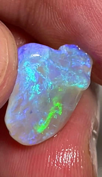 Lightning Ridge Rough Opal 11.2cts Stunning  Cutters Candy® Crystal Knobby High Grade Bright Skin to Skin fires 16x12x10mm MFB33