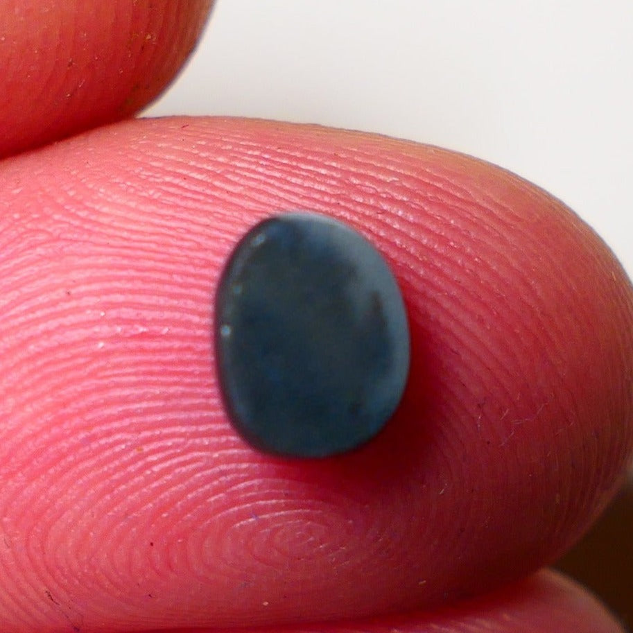 Australian Black Opal Gemstone 0.85cts Gem Grade Mulga® N4 Black Body Tone B3 Brightness Stunning Multifires 7x5x2.5mm UK01