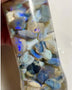Knobby & Seam opal rough from Lightning Ridge 265.00cts Potch & Lots of colours to gamble 17x16x7mm to 7x7x3mm NSW182