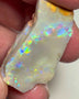Lightning Ridge Big Sized Seam opal rub/rough 31.75cts Loaded with Bright Multicolours Inc Oranges & Yellows 32.00x 17.00x 6.00mm NEW948