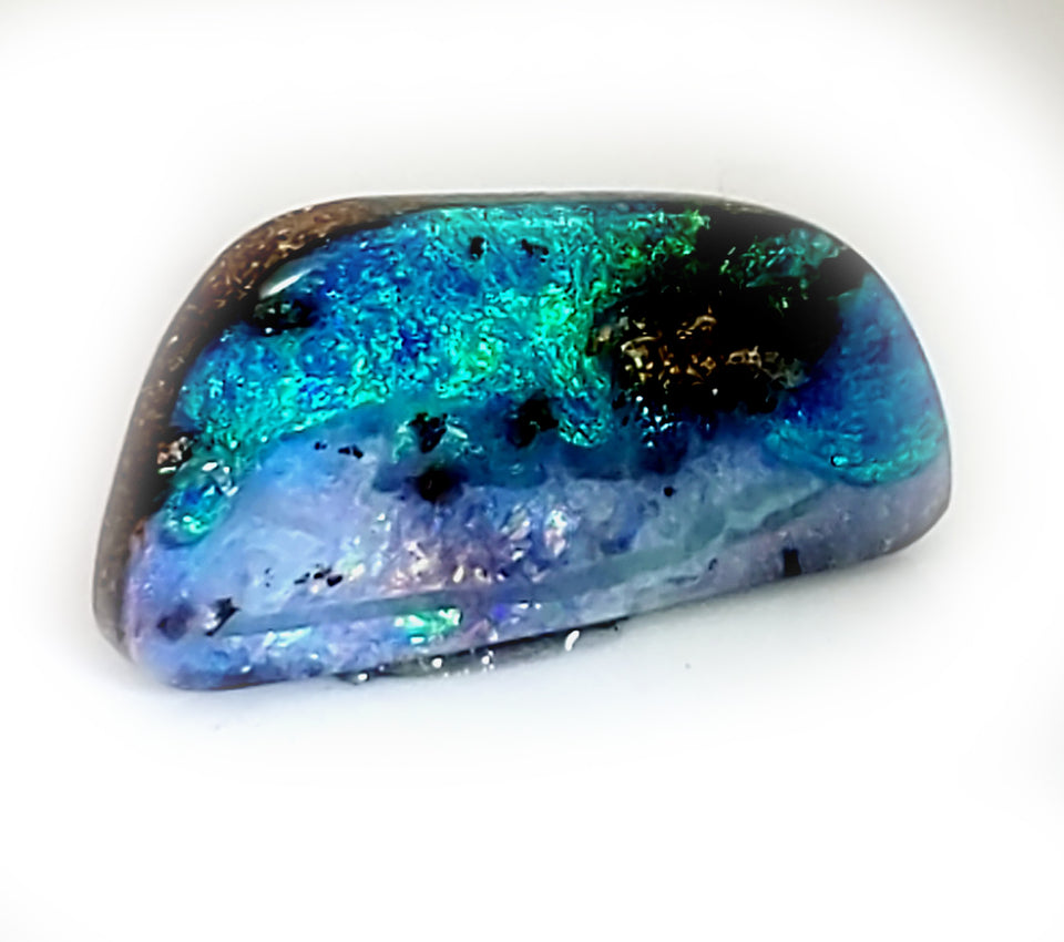 Boulder Opal Rough/Rubbed/Polished