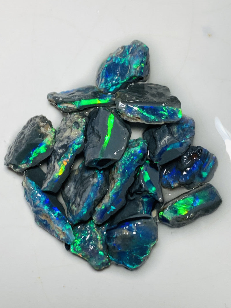 Black Opal Rough/Rubbed/Polished