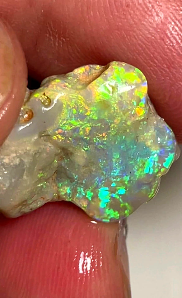 Lightning Ridge Rough Opal Dark Crystal Knobby 13.5cts Stunning Cutters Candy® Very Bright & Gorgeous Multifires 20x15x7mm WAB29