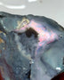 OPAL MONTH SPECIAL Lightning Ridge Huge Dark Rough Seam Opal Single 123cts Stunning Pink/Blue fires 45x30x20mm WSZ79