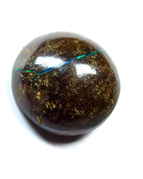 Queensland Boulder Matrix opal Polished Gemstone 4.9cts From Winton 12x12x4mm WAB75