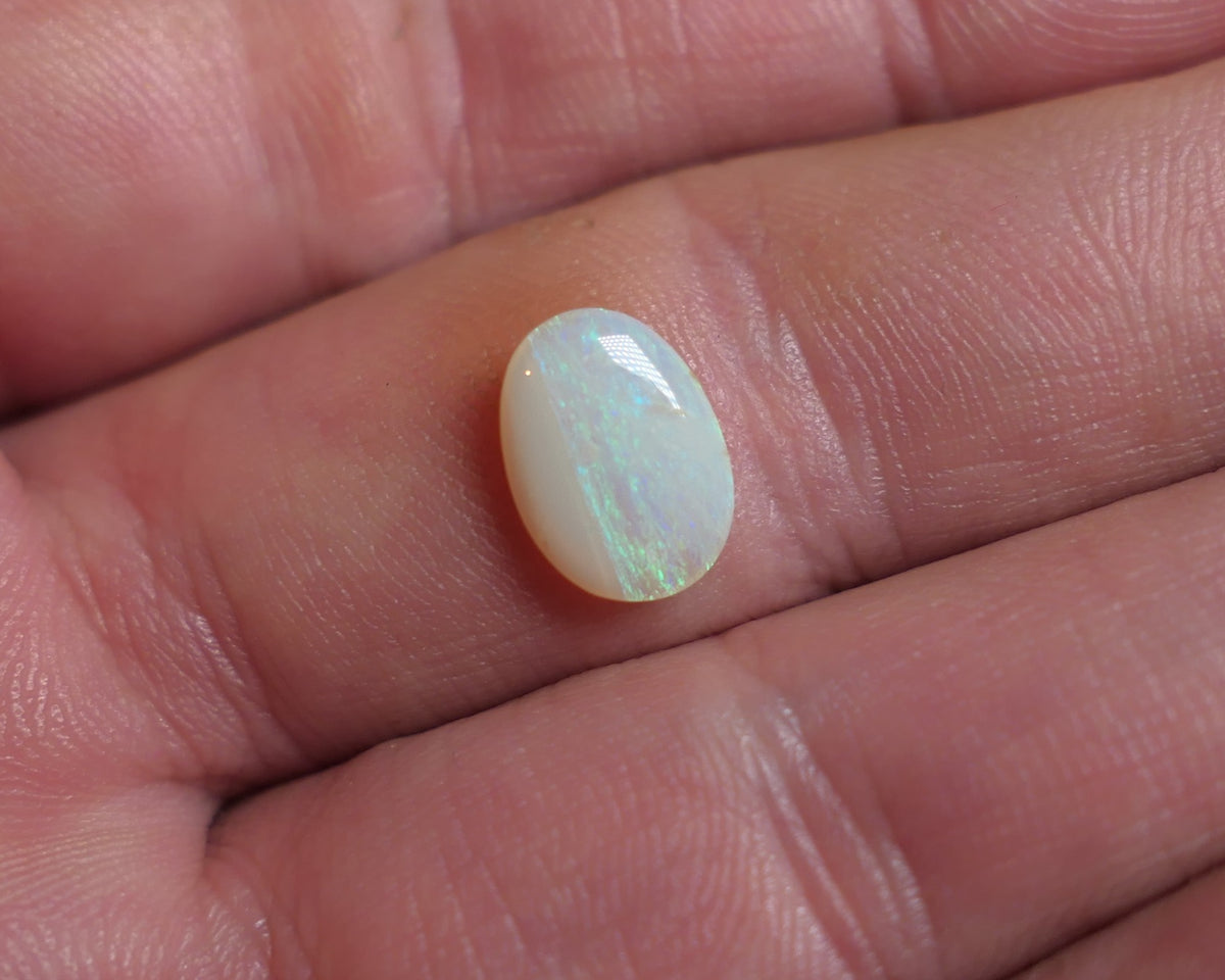 Lightning Ridge Dark opal Polished Gemstone Picture stone 1.2cts Polished ready for setting Some Multi colours 11x7x2mm XMAS26