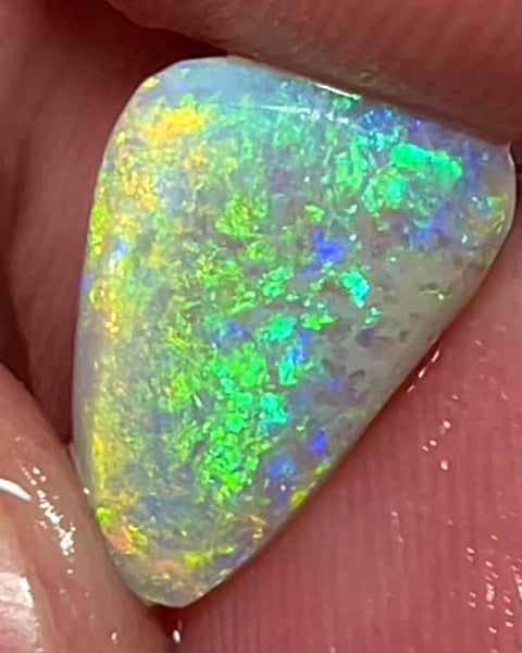 Lightning Ridge Opal Rough/Rub/Preform Dark Base High Grade From the Miners Bench® 2.8cts Lovely  Bright Multi fires 14x10x3mm MFB38