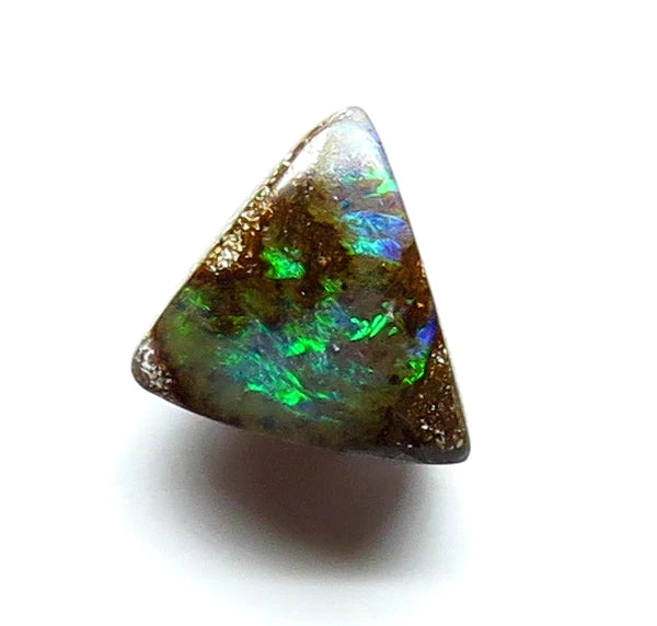 Queensland Boulder opal Polished Gemstone 0.5cts From Winton 6x5x2mm BFC42