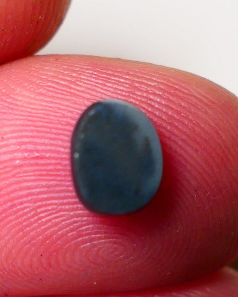 Australian Black Opal Gemstone 0.85cts Gem Grade Mulga® N4 Black Body Tone B3 Brightness Stunning Multifires 7x5x2.5mm UK01