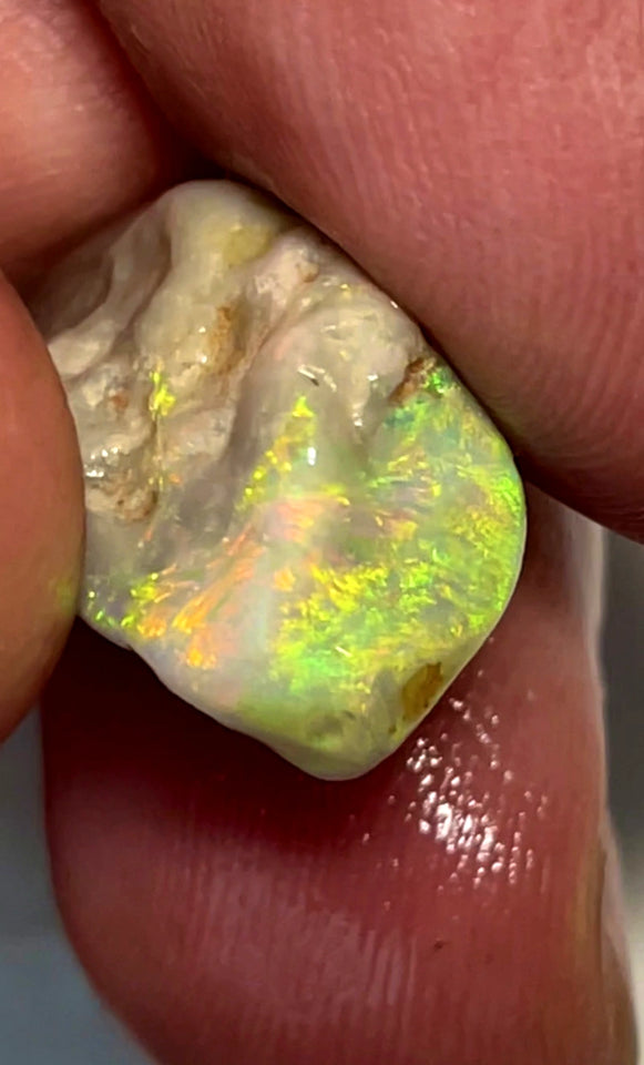 Lightning Ridge Rough Untouched Knobby opal 12.5cts Stunning Cutters Candy® Very Bright & Gorgeous Multifires 20x11x11mm WAB61