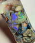 Lightning Ridge Knobby Fossil Seam & Chip mix 250.00cts Lots of Colours to go at :) 19x15x9 to 12x6x3 mm Sold as Gamble NSW197