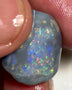 Lightning Ridge Rough / Rub Dark Base opal Miners Bench® 26cts Big Clean & Multifires 23x18x9mm WAB34