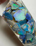 Lightning Ridge Dark Seam opal rough 115cts Lots Colours to Cut 16x14x3 to 7x4x2mm  NSW094 (jar not included)