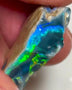 Mulga® Gem Black/Dark Seam opal rough 17.95cts Wee Warra Plains Very Exotic Bright Gorgeous Multi Fires rough to cut  24x16x7 mm NEW931