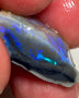 XMAS THANK U AUCITON11 L/Ridge Rough  Cutters Dark Seam opal 14.5cts  gorgeous Green/ Blues 24x13x9mm SKU#7848