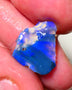 Lightning Ridge Opal Black Crystal Base Seam Rough Rub 5.5cts Gorgeous Stunning Bright fires 18x15x6mm 0954