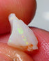 Coober Pedy Rough Opal 1.85cts White/Light Seam showing some nice multi colours 11x8x6mm NS078