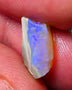 Lightning Ridge Opal Dark Crystal Base Seam Rough 3.50cts Bright Blue fires 15x7x6mm NS112