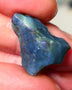 Mulga Rough Opal Gamble 11cts Dark Base Seam Green Dominant fires to Cut / carve & polish 22X16X6mm Auction NS108