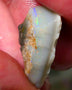 Coober Pedy Rough Opal 11.50cts Dark Crystal Seam showing Lots of Orange Dominant M.colours 23x10x8mm NS173