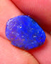 "Moody Blues" Black Crystal Opal Miners Bench® Knobby Rough Rub 2.30cts Amazing Bright Vibrant Blues 13x10x2.5mm NSW028