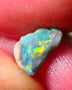 Lightning Ridge Small Gemmy Gamble opal rough  1.65cts showing Reds & bright Multifires 10x6x5mm ALP133