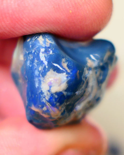 Lightning Ridge Knobby opal rough 37.80cts Blue fires sold as gamble Auction188