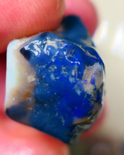 Lightning Ridge Knobby opal rough 37.80cts Blue fires sold as gamble Auction188