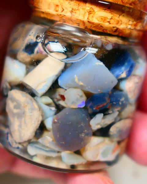 Lightning Ridge Rough Opal 260cts Potch & some Colours to go at and explore 18mm to chip size Auction171