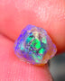 Lightning Ridge Small Bright Crystal Knobby opal rough 2.10cts Gorgeous Greens & Blues 8x7x6mm GMB-060