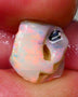 Lightning Ridge Light base knobby opal rub/rough 3.20cts Packing Orange dominant exposed Multifires 11x9x5mm GMB-026