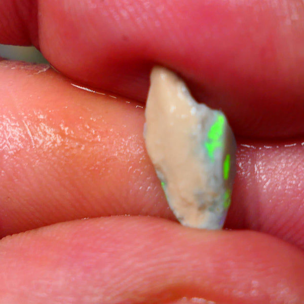 Lightning Ridge Grey base Seam opal rough 1.50cts Stunning small Gem bar to cut & Polish 14x6x3mm GMB-036