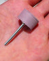 PULSAR DIAMOND® Mk2 Little Ripper™ Hub Drive Diamond Resin Wheels SINGLE 15,000Grit LILAC / LIGHT PURPLE IN STOCK READY TO SHIP 2.35mm or 3mm mandrels 20x10mm Soft-Touch Resin Lapidary Burr For Rotary Tools carving Polishing Grinding