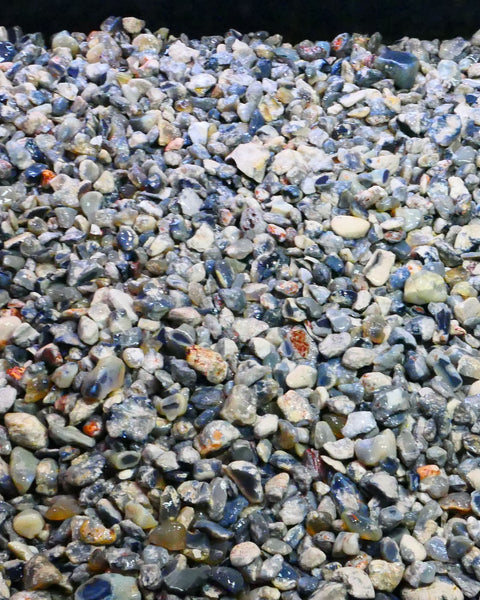 Lightning Ridge Knobby Fossil & Seam Potch Left over from Weeks Wash there is over 10kgs here or 50,000cts Selling in 1000cts Random Scoops  30mm to chip size