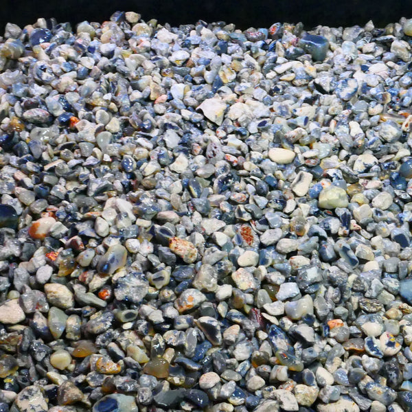 Lightning Ridge Knobby Fossil & Seam Potch Left over from Weeks Wash there is over 10kgs here or 50,000cts Selling in 1000cts Random Scoops  30mm to chip size