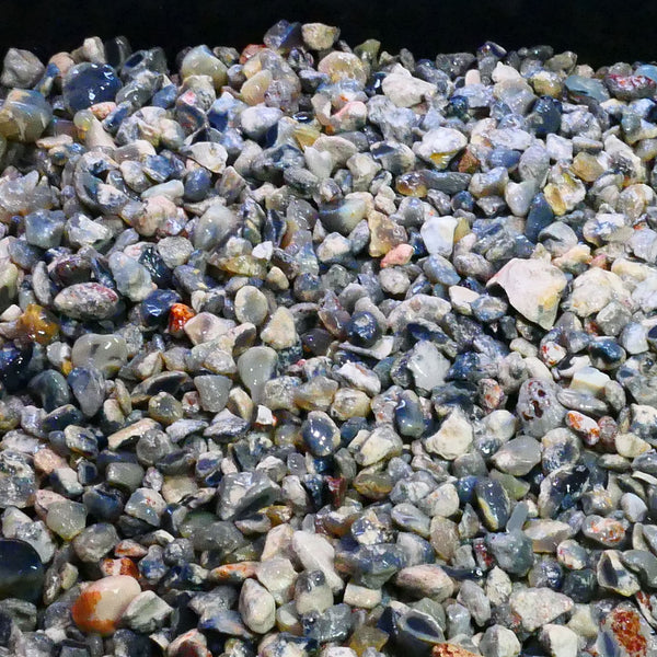 Lightning Ridge Knobby Fossil & Seam Potch Left over from Weeks Wash there is over 10kgs here or 50,000cts Selling in 1000cts Random Scoops  30mm to chip size