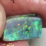 Australian Lightning Ridge Rough / Rub Semi Black Opal Miners Bench 5.6Cts Gorgeous Bright