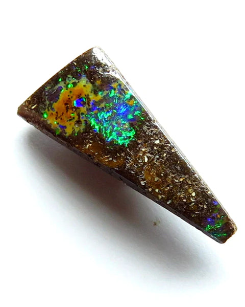 Queensland Boulder opal Polished Gemstone 1cts From Winton 12x5x2mm BFC40