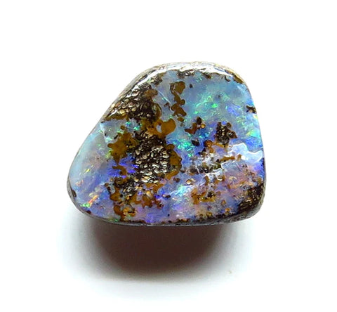Queensland Boulder opal Polished Gemstone 1.45cts From Winton 9x7x2mm BFC52