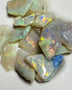 Lightning Ridge Rough Opal Parcel 21.5cts Cutters Candy select Material Gem Grade Bright Vivid Multifires & Stunning bars 14x13x2mm to 7x6x2mm WSX18