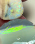 Lightning Ridge Rough / Rub Seam opal Big Sized Miners Bench® 44cts Bright M Fires 28x26x7 & 17x16x8 mm NSA013