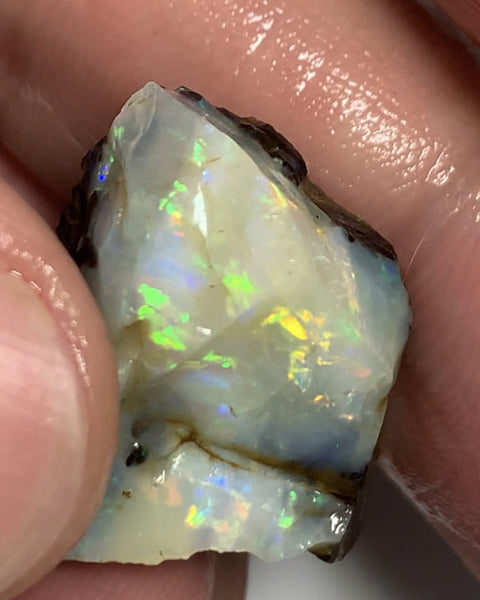 Australian Rough GEM Boulder Stunning Bright Multifires Packed with Potential 32cts Winton Fields Queensland 22x20x10mm WSM03